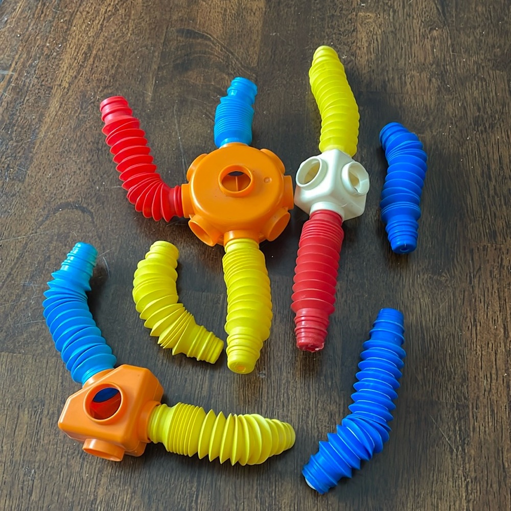 Vintage 80s plastic toys